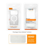 Kalebol 메탈 렌즈 프레임 MagSafe 무광 PC 휴대폰 케이스, 아이폰 17 프로 맥스용, 아이폰 17 프로용, 아이폰 17용, 아이폰 에어용, 아이폰 16 프로 맥스용
