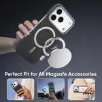 카본 파이버 MagSafe 자석 카드 홀더 휴대폰 케이스, 아이폰 17 프로 맥스용, 아이폰 17 프로용, 아이폰 17용, 아이폰 에어용, 아이폰 16 프로 맥스용, 아이폰 16 프로용, 아이폰 16 플러스용, 아이폰 16용, 아이폰 15 프로 맥스용