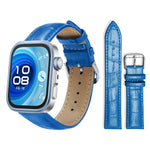 xDfind Bamboo Texture Pin Buckle Leather Watch Band, For Huawei Watch Fit 5 / Fit 5 Pro 20mm, For Huawei Band 10 / 9 / 8 14mm, For Huawei Watch D2 22mm