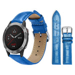 xDfind Bamboo Texture Pin Buckle Leather Watch Band, For Garmin Fenix 8/7X/6X/5X 26mm 22mm, For Garmin Fenix 8/7/6/5 22mm 20mm, For Garmin Fenix 8/7S/6S/5S 20mm 18mm, For Garmin Forerunner 45/45S/Swim2 18mm                                              ...