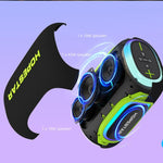 HOPESTAR H58 65W 야외용 휴대용 방수 블루투스 스피커, H58