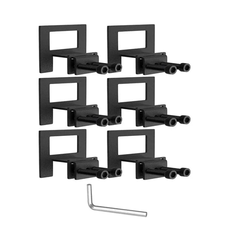 6pcs / Set Anti-slip Mattress Baffles For Metal Bed Frame Fasteners Slide Limiter