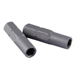 2pcs/Pack Screwdriver Drill Adapter Hexagonal Handle Screwdriver Tool Conversion Connector