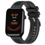 xDfind Hybrid Nylon Braid Silicone Watch Band, 20mm For Ticwatch GTH / E3 / E / 2, 22mm For Ticwatch Pro X / Pro 3 / Pro
