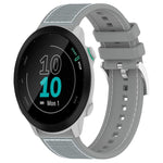 xDfind Hybrid Nylon Braid Silicone Watch Band, 22mm For Garmin Forerunner 570 47mm/935/945, 20mm For Garmin Forerunner 570 42mm/245/645, 20mm For Garmin?Vivomove?Sport/Vivoactive5/3, 22mm For Garmin Venu 3 / Vivoactive 4                                ...