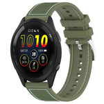 xDfind Hybrid Nylon Braid Silicone Watch Band, 22mm For Garmin Forerunner 570 47mm/935/945, 20mm For Garmin Forerunner 570 42mm/245/645, 20mm For Garmin?Vivomove?Sport/Vivoactive5/3, 22mm For Garmin Venu 3 / Vivoactive 4                                ...