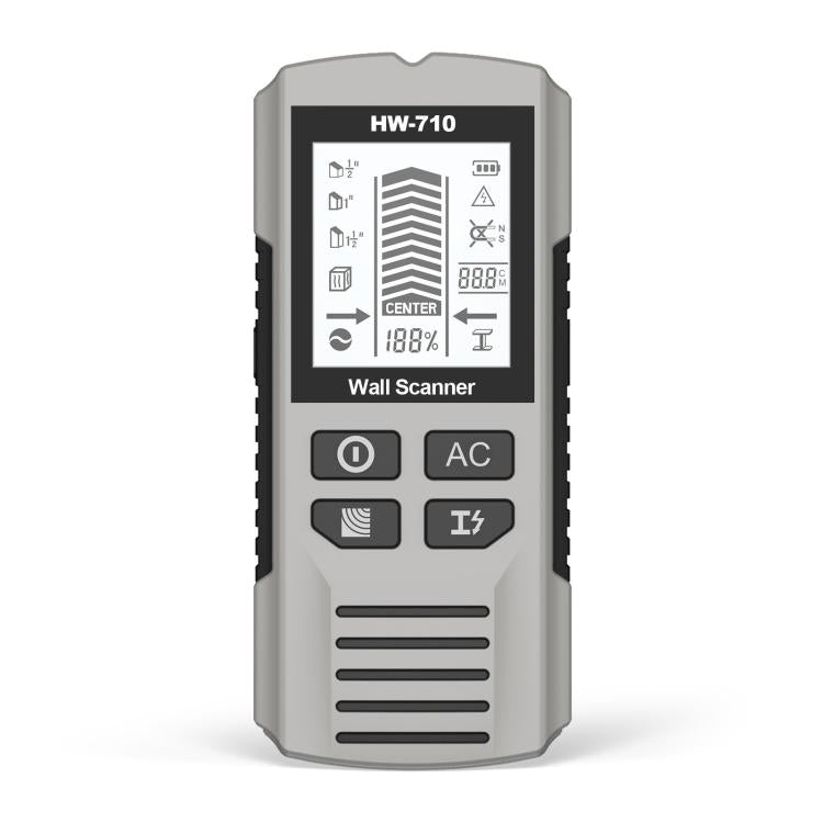 HW-710 5-in-1 벽 스캐너 금속 탐지기 스터드 파인더 측정기