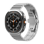 xDfind One-bead Bamboo Solid Stainless Steel Watch Band, For Galaxy Watch9 / 8 / 8 Classic 22mm, For Samsung Galaxy Watch 7 / 6 / 5 / FE 20mm, For Samsung Galaxy Fit3 SM-R390 18mm
