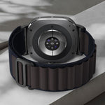 xDfind 블랙 버클 루프 나일론 시계 밴드, 삼성 갤럭시 워치 울트라 47mm / 울트라 2025, 삼성 갤럭시 워치8 / 8 클래식용