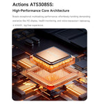 HD X2 미니 1.32인치 AMOLED 화면 스마트워치 IP68 방수 BT 통화 지원