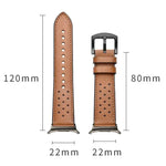 홀 레트로 가죽 시계 밴드, 삼성 갤럭시 워치 울트라 47mm / 울트라 2025용