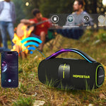 HOPESTAR H85 70W 야외 휴대용 방수 블루투스 스피커, TF / AUX / USB 지원