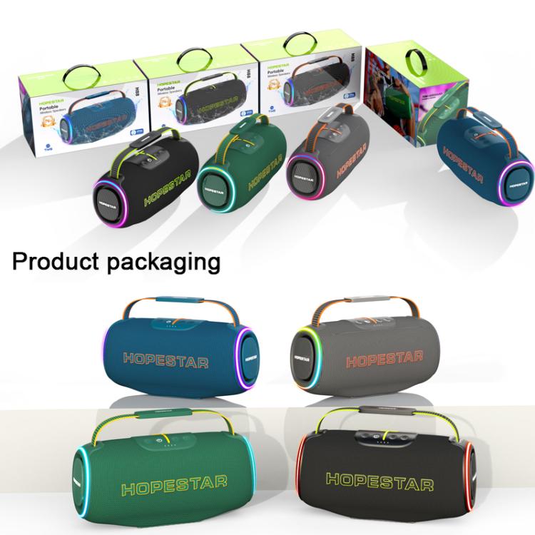 HOPESTAR H88 70W 야외 휴대용 방수 블루투스 스피커, TF / AUX / USB / TWS 지원