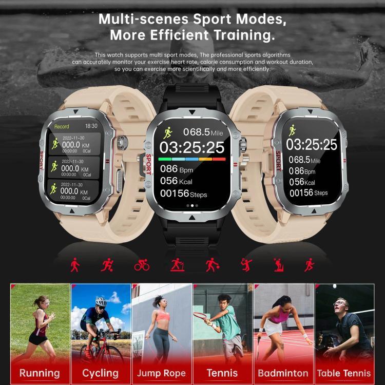C30 Pro 2.19인치 TFT 화면 BT 아웃도어 스포츠 스마트워치