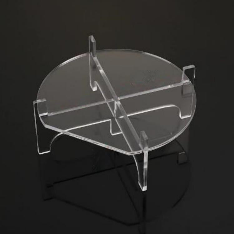 YX171 아크릴 음료 디스펜서 음료 홀더 케이크 스탠드, 19x19x8cm, 22x22x12cm