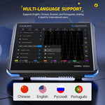 FNIRSI DPOS350P 4-in-1 7인치 IPS HD 터치 스크린 350M 태블릿 오실로스코프, DPOS350P(US 플러그), DPOS350P(EU 플러그)