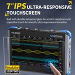 FNIRSI DPOS350P 4-in-1 7인치 IPS HD 터치 스크린 350M 태블릿 오실로스코프, DPOS350P(US 플러그), DPOS350P(EU 플러그)