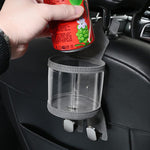 Car Water Cup Holder Seat Back Dual Hanger Hook