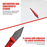Car Door Anti-collision PVC Strip, Size: 23.5x3.5cm, Size: 23.5x3.5cm