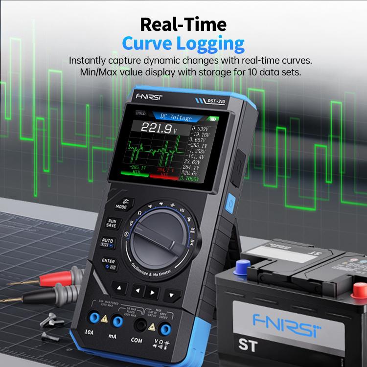 FNIRSI DST201 3-in-1 디지털 멀티미터 오실로스코프