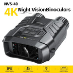 FNIRSI NVS-40 소형 휴대용 야외 4K 풀 컬러 HD 적외선 쌍안경 야간 투시 장치, NVS-40