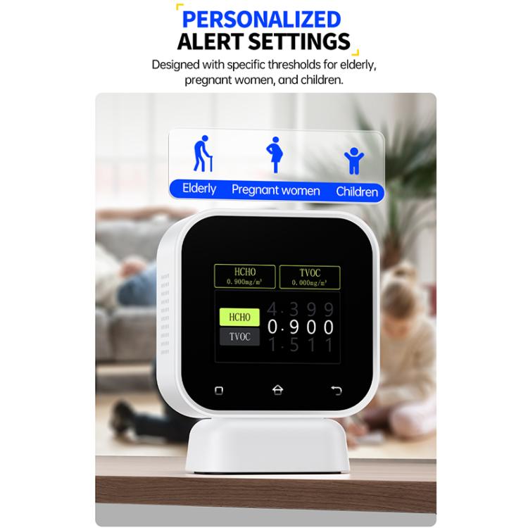 FNIRSI SFD-02 4-in-1 실내 공기질 모니터