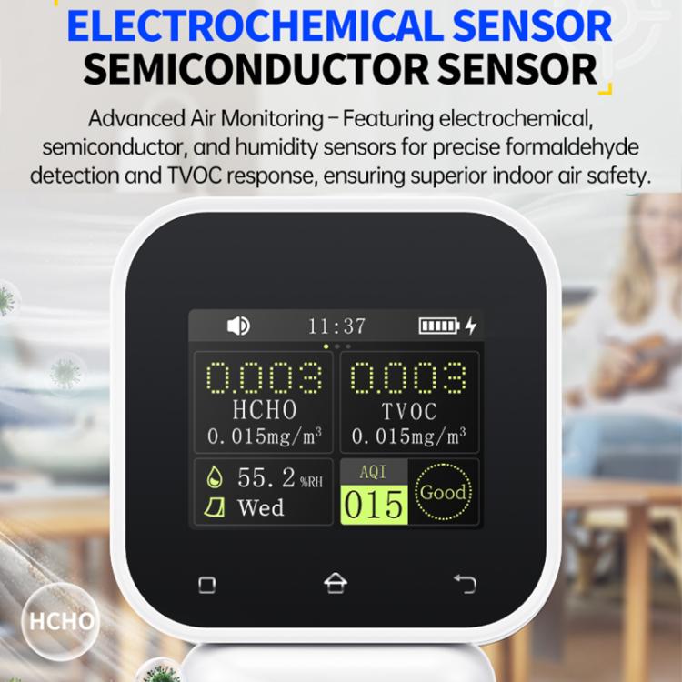 FNIRSI SFD-02 4-in-1 실내 공기질 모니터