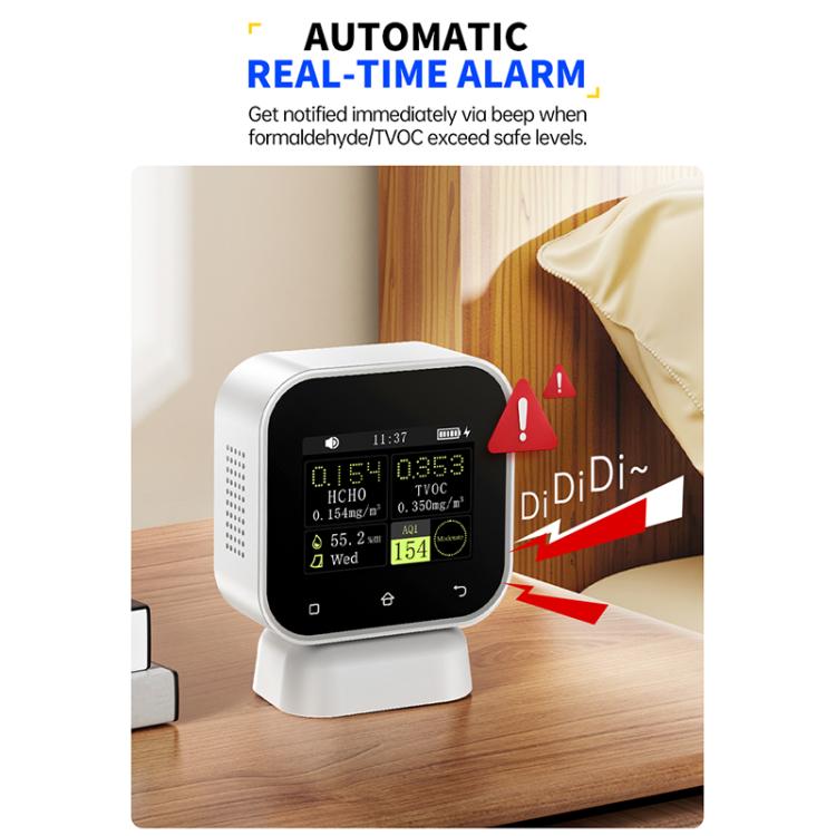 FNIRSI SFD-02 4-in-1 실내 공기질 모니터