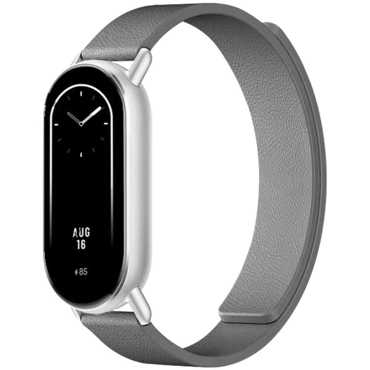 xDfind Litchi Texture Magnetic Silicone Watch Band, For Xiaomi Band 10 Pro/9 Pro/Redmi Watch 6/5/4, For Xiaomi Smart Bnad 10 / 9 / 8, For Redmi Watch 3 Active/Watch 3 Lite, For Redmi Watch 3