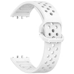 xDfind Colorful Buckle Solid Color Breathable Silicone Watch Band, For Samsung Galaxy Fit3