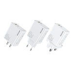 WK WP-U64 45W Kinkong Flash Charge USB+Type-C Port Fast Charger, EU Plug, UK Plug, US Plug
