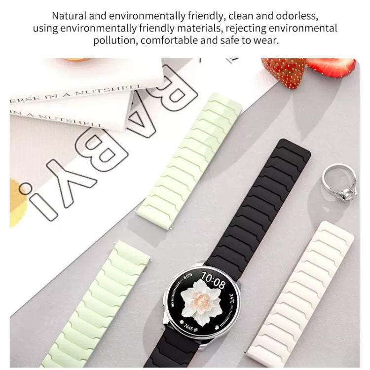 xDfind Magnetic Silicone Watch Band, For Huawei Watch Fit4 / Fit4 Pro / Fit3