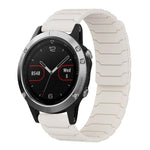 xDfind Magnetic Silicone Watch Band, For Garmin Fenix 8/7X/6X/5X 26mm, For Garmin Fenix 8/7/6/5 22mm, For Garmin Forerunner 35/30/35J 20mm