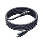REMAX CB01 PD30W Type-C to 8핀 알루미늄 합금 브레이디드 고속 충전 데이터 케이블 LED 라이트 포함, 길이: 1.2m, Type-C to 8핀