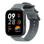 xDfind Ring Buckle Nylon Canvas Watch Band, For Xiaomi Band 10 Pro/9 Pro/Redmi Watch 6/5/4, For Redmi Watch 3 Active / Watch 3 Lite, For Redmi Watch 3