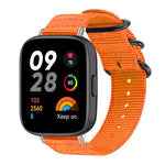 xDfind Ring Buckle Nylon Canvas Watch Band, For Xiaomi Band 10 Pro/9 Pro/Redmi Watch 6/5/4, For Redmi Watch 3 Active / Watch 3 Lite, For Redmi Watch 3