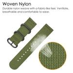 xDfind Ring Buckle Nylon Canvas Watch Band, For Xiaomi Band 10 Pro/9 Pro/Redmi Watch 6/5/4, For Redmi Watch 3 Active / Watch 3 Lite, For Redmi Watch 3