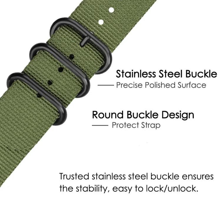 xDfind Ring Buckle Nylon Canvas Watch Band, For Xiaomi Band 10 Pro/9 Pro/Redmi Watch 6/5/4, For Redmi Watch 3 Active / Watch 3 Lite, For Redmi Watch 3