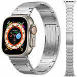 xDfind I자형 버클 스테인리스 스틸 시계줄, Apple Watch 42 / 44 / 45 / 46 / 49mm용
