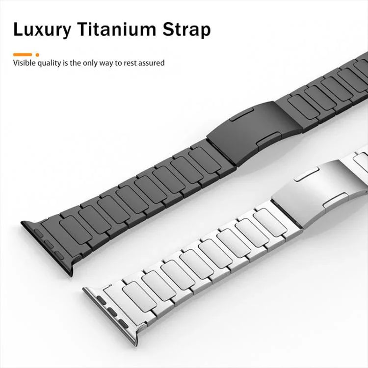 xDfind I자형 버클 스테인리스 스틸 시계줄, Apple Watch 42 / 44 / 45 / 46 / 49mm용