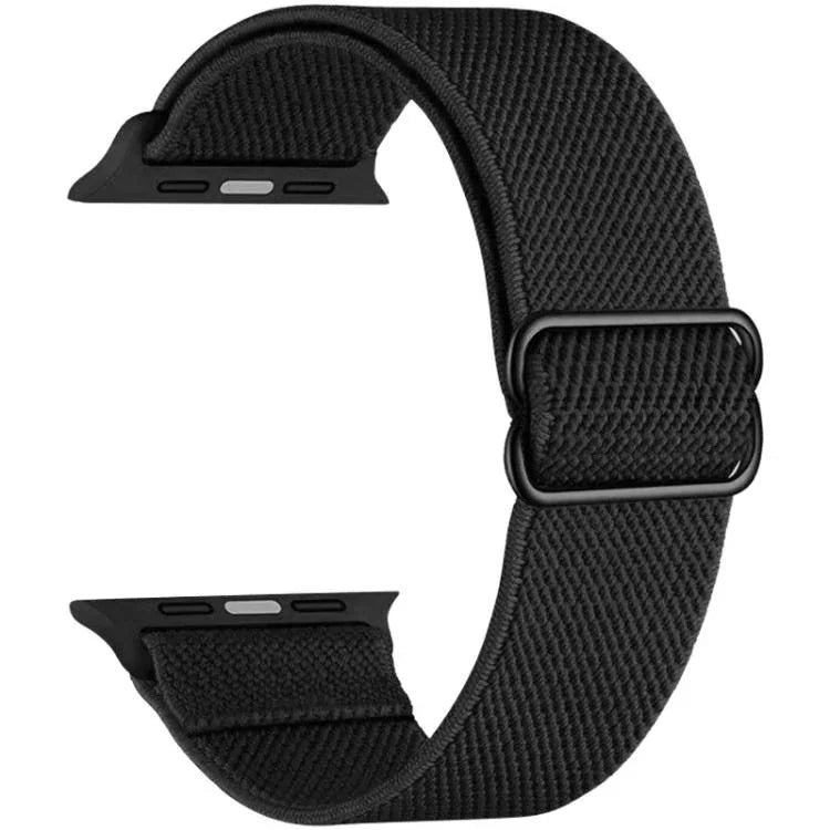 xDfind 조절 가능한 슬라이드 버클 탄성 나일론 시계줄, Apple Watch 42 / 44 / 45 / 46 / 49mm용, Apple Watch 38 / 40 / 41 / S10 42mm용