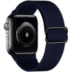 xDfind 조절 가능한 슬라이드 버클 탄성 나일론 시계줄, Apple Watch 42 / 44 / 45 / 46 / 49mm용, Apple Watch 38 / 40 / 41 / S10 42mm용