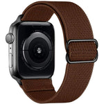 xDfind 조절 가능한 슬라이드 버클 탄성 나일론 시계줄, Apple Watch 42 / 44 / 45 / 46 / 49mm용, Apple Watch 38 / 40 / 41 / S10 42mm용