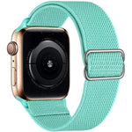 xDfind 조절 가능한 슬라이드 버클 탄성 나일론 시계줄, Apple Watch 42 / 44 / 45 / 46 / 49mm용, Apple Watch 38 / 40 / 41 / S10 42mm용