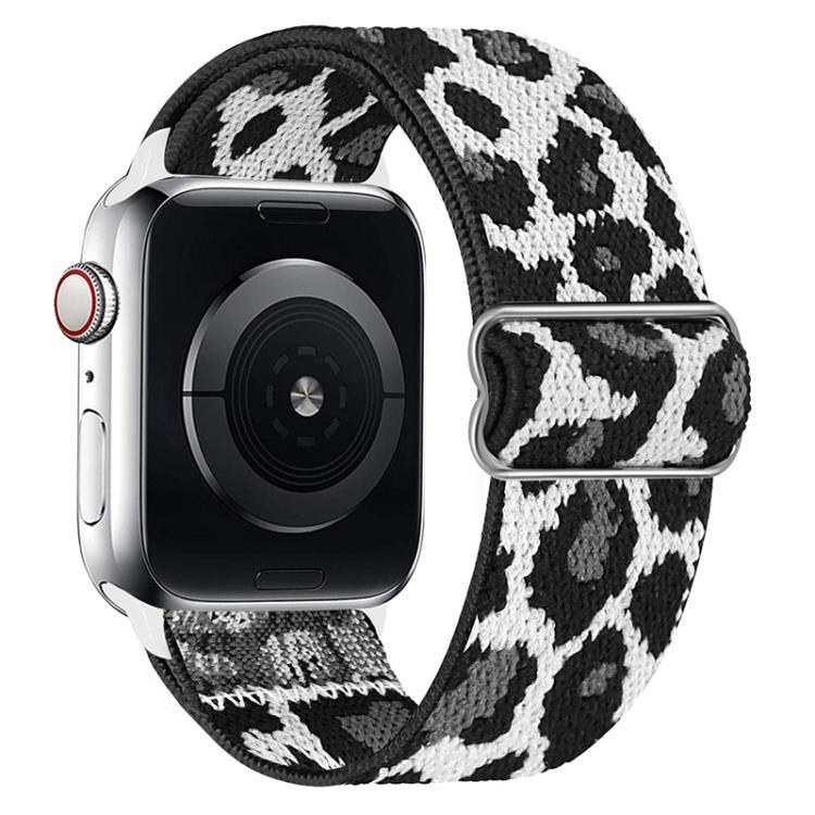 xDfind 조절 가능한 슬라이드 버클 탄성 나일론 시계줄, Apple Watch 42 / 44 / 45 / 46 / 49mm용, Apple Watch 38 / 40 / 41 / S10 42mm용