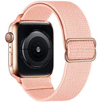 xDfind 조절 가능한 슬라이드 버클 탄성 나일론 시계줄, Apple Watch 42 / 44 / 45 / 46 / 49mm용, Apple Watch 38 / 40 / 41 / S10 42mm용