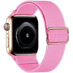xDfind 조절 가능한 슬라이드 버클 탄성 나일론 시계줄, Apple Watch 42 / 44 / 45 / 46 / 49mm용, Apple Watch 38 / 40 / 41 / S10 42mm용