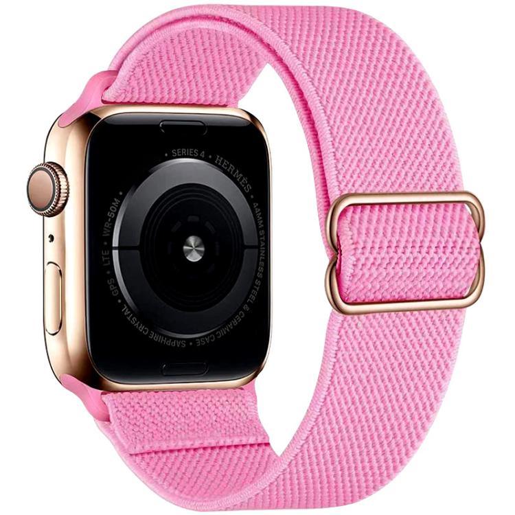 xDfind 조절 가능한 슬라이드 버클 탄성 나일론 시계줄, Apple Watch 42 / 44 / 45 / 46 / 49mm용, Apple Watch 38 / 40 / 41 / S10 42mm용