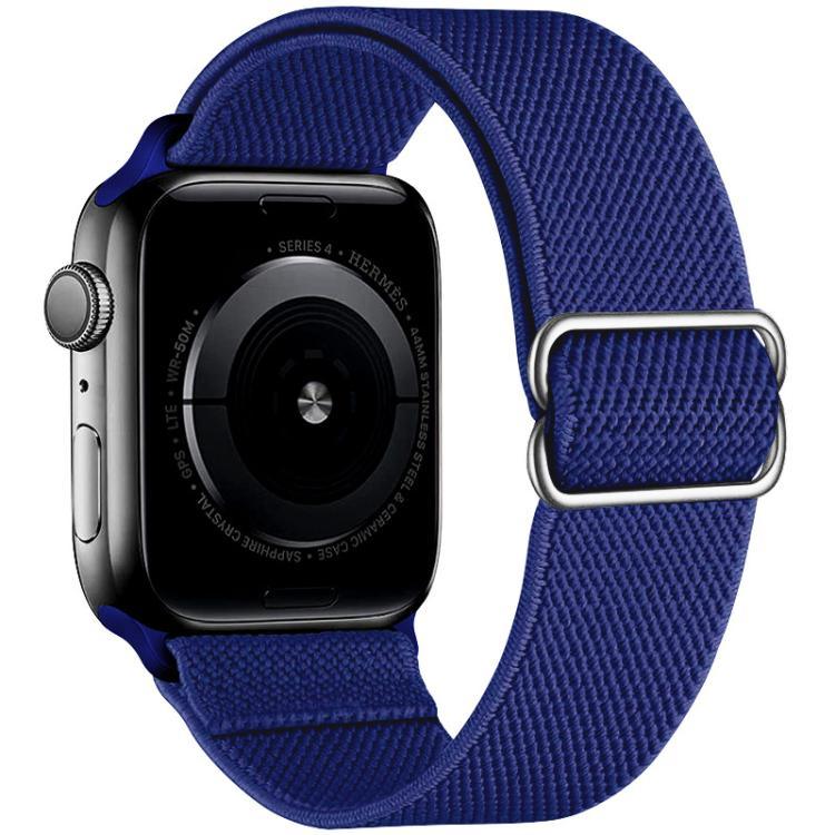 xDfind 조절 가능한 슬라이드 버클 탄성 나일론 시계줄, Apple Watch 42 / 44 / 45 / 46 / 49mm용, Apple Watch 38 / 40 / 41 / S10 42mm용