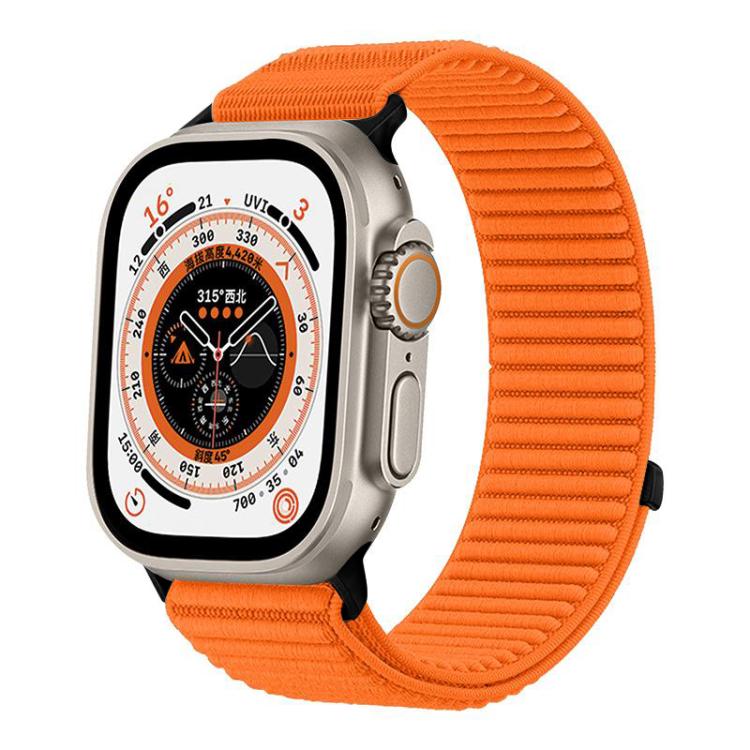 xDfind 직조 나일론 후크 앤 루프 패스너 시계줄, Apple Watch 42 / 44 / 45 / 46 / 49mm용, Apple Watch 38 / 40 / 41 / S10 42mm용